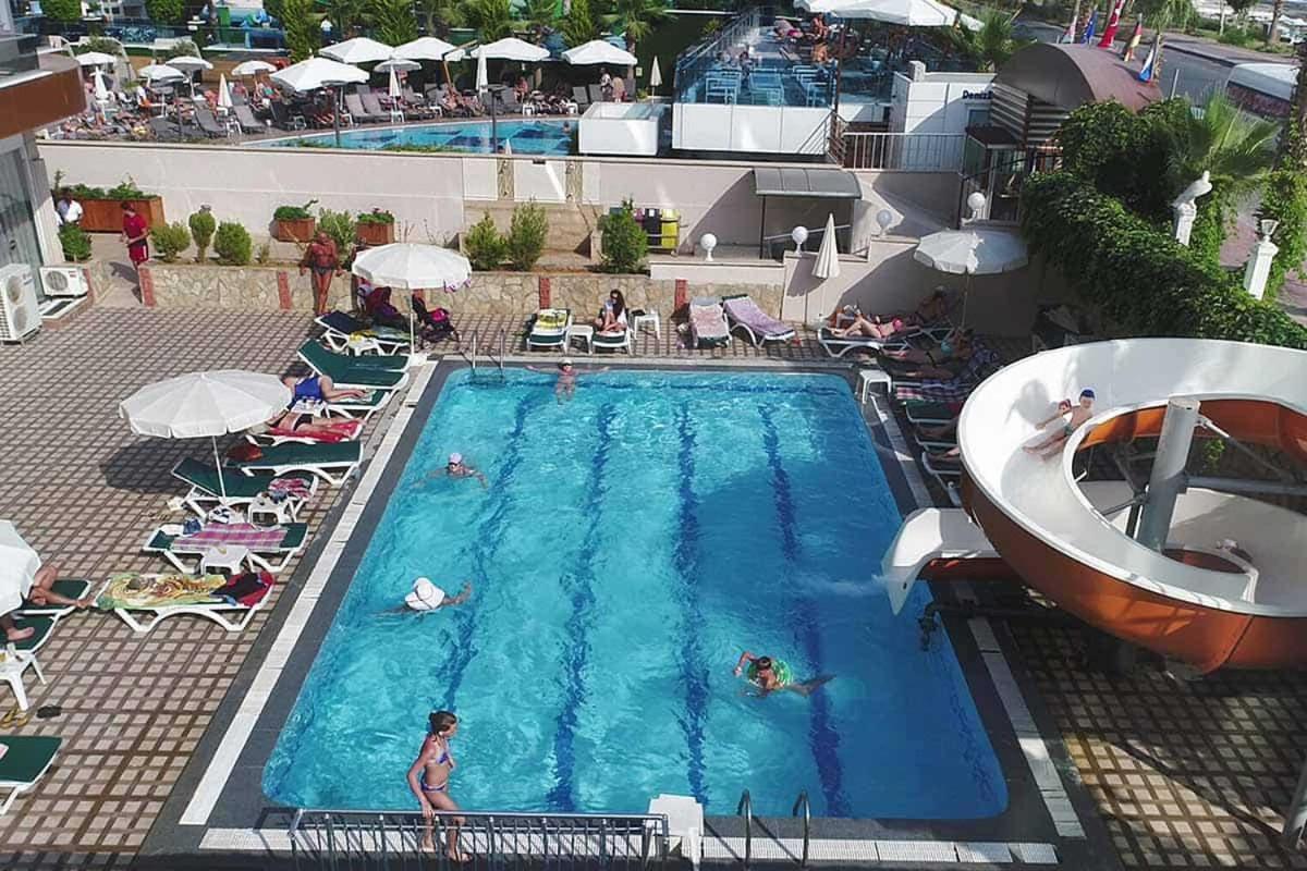 Club Bayar Beach Hotel Alanya Buitenkant foto