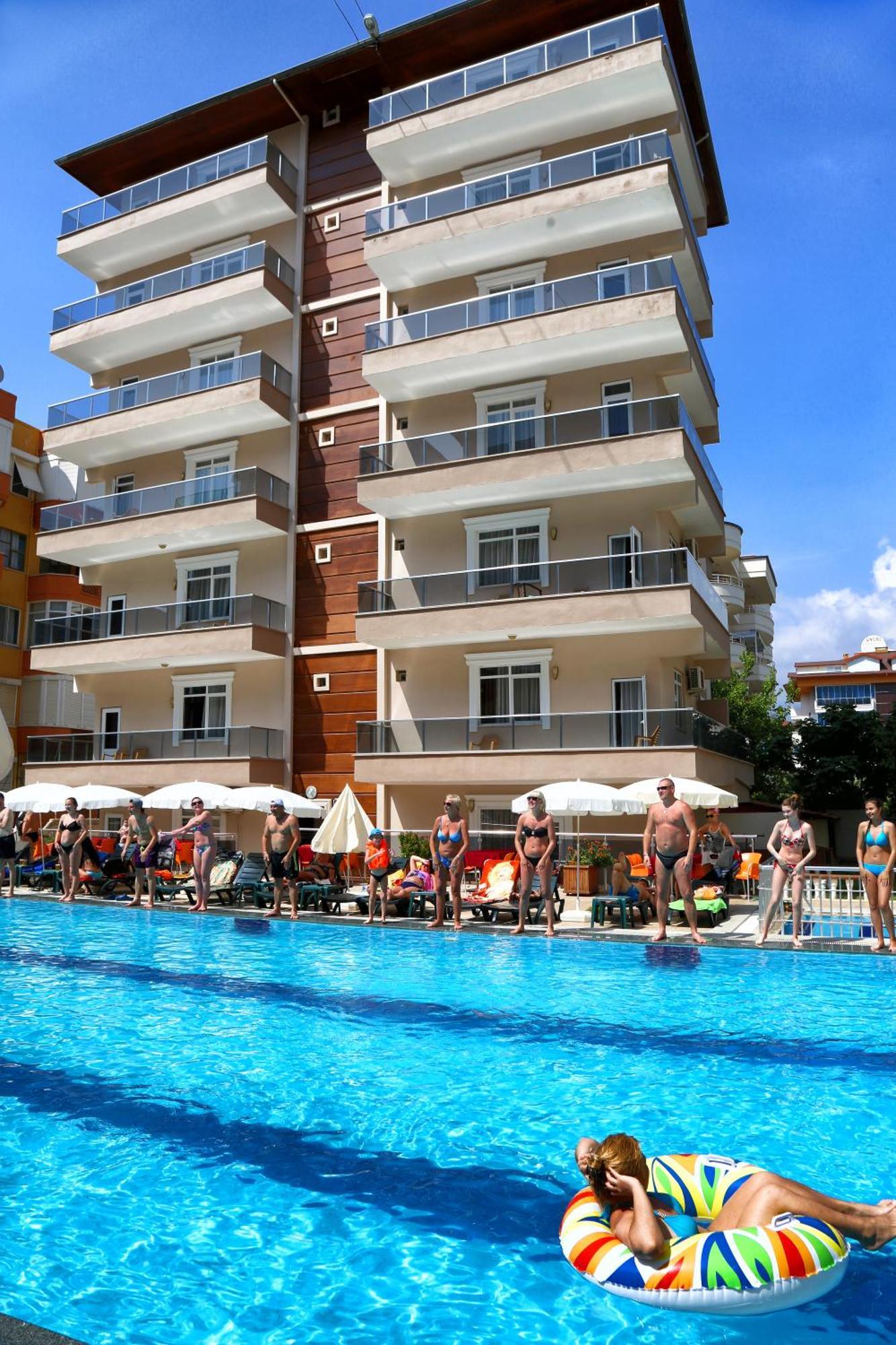 Club Bayar Beach Hotel Alanya Buitenkant foto