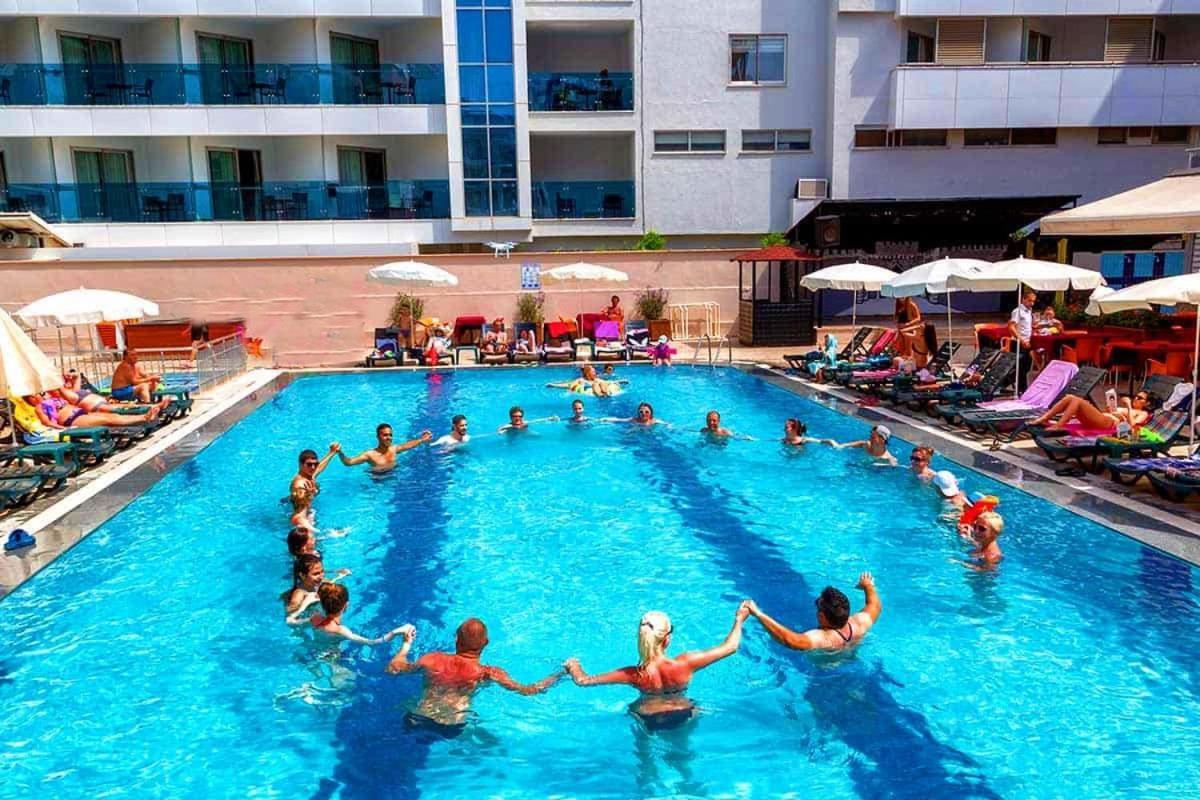 Club Bayar Beach Hotel Alanya Buitenkant foto