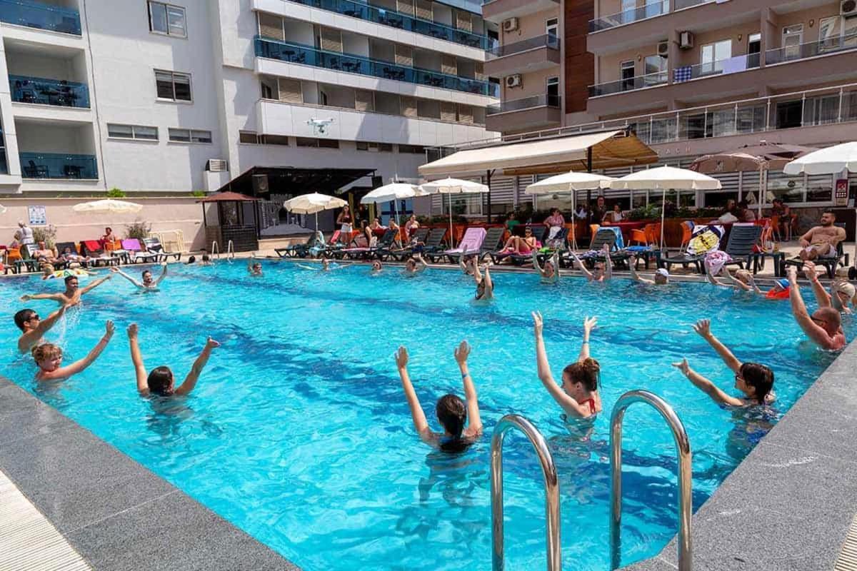 Club Bayar Beach Hotel Alanya Buitenkant foto