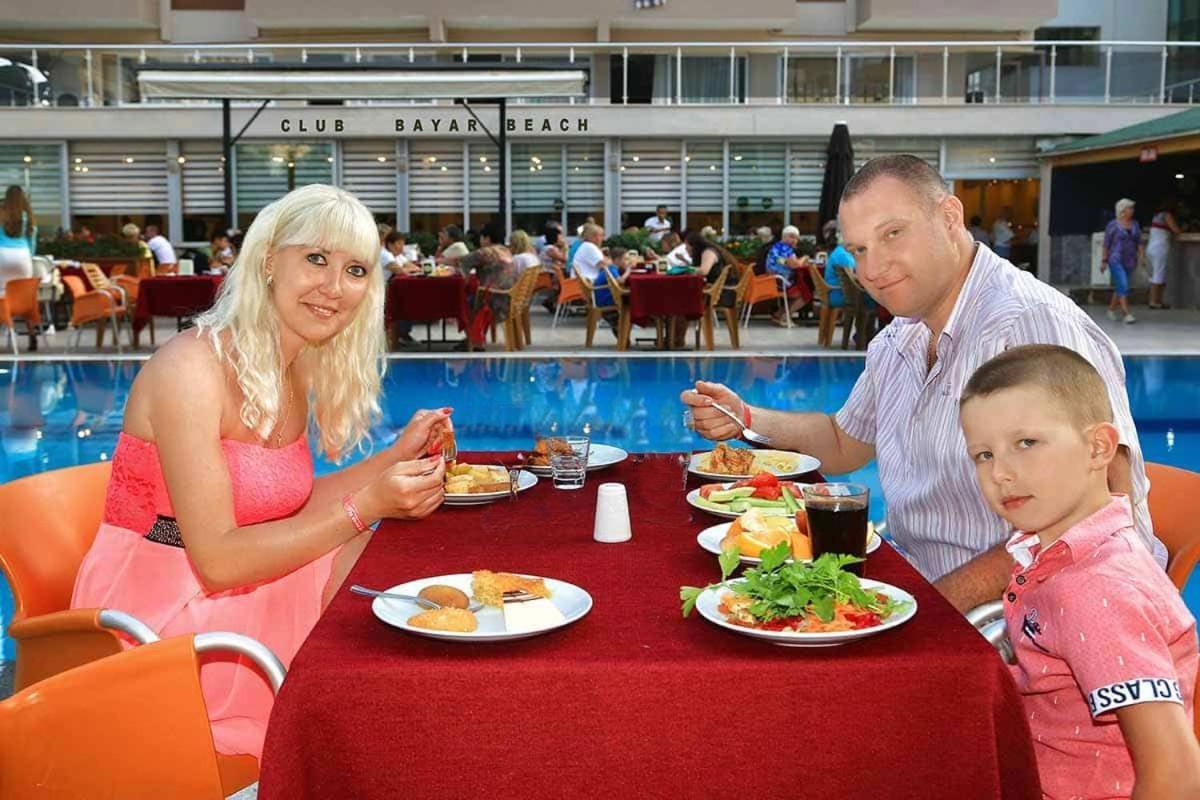 Club Bayar Beach Hotel Alanya Buitenkant foto